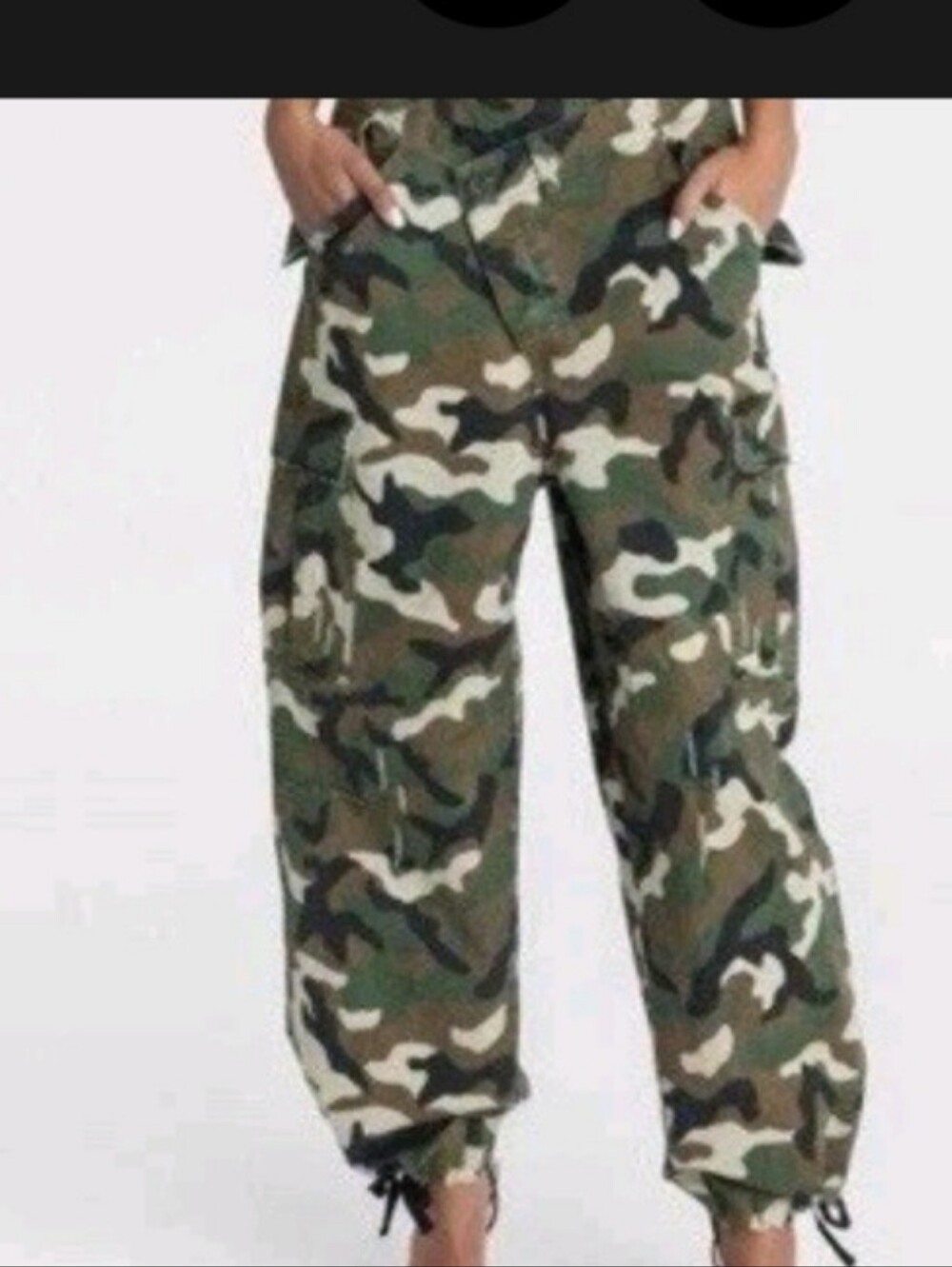 Nwt Kbb Camo Cargo Pants.